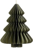 Bastelbaum grün Karton Dekoration 40cm Spielzeug Lernspiel