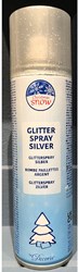 Glitterspray Zilver
