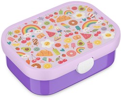 Mepal Brotdose Kinder Lunchbox - Food Fest - mit Bento Fächern
