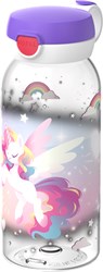 Drinkfles Flipdop Campus 600 ML Unicorn Glow