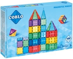 Coblo Spielzeug Magnetische Fliesen Classic 100 Stück