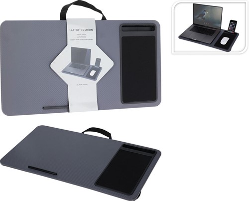 Laptop tray met kussen 575x305x40mm