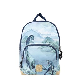 Pick & Pack Dinosaurier Rucksack S dusty green Kinderrucksack 7,5L
