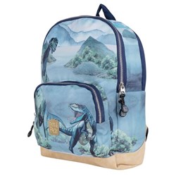Pick & Pack Dinosaurier Rucksack M dusty green Kinderrucksack