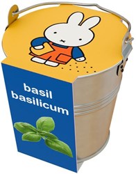 Nijntje Spielzeug Zinkeimer mit Basilikum Kräutern für Kinder