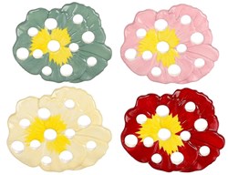 HBX natural living Blumensteckdeckel Kunststoff rund 15 cm Blumenstecken