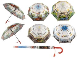 Kinderregenschirm Autos 50cm bunte Regenabdeckung für Kinder