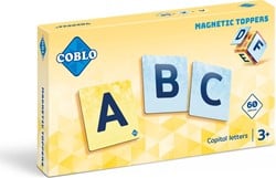 Coblo Magnetische Fliesen Toppers Großbuchstaben 60 Stück