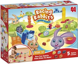 Jumbo Kugelbahn Racing Rabbits Deluxe Set Spielzeug ab 3 Jahren