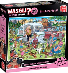 Puzzel 1000 st. Wasgij Destiny 29 - Op De Camping!