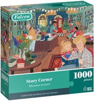 Falcon Puzzle Story Corner - 1000 Teile - Puzzle für Erwachsene