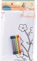Tischdecke Ostern ausmalen 180x120cm kreatives Papier für Kinder