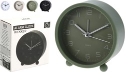Koopman Kinderwecker bunt 95mm - Kunststoff Uhr