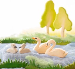 Ostheimer Holz Schwan pädagogisches Spielzeug für Kinder