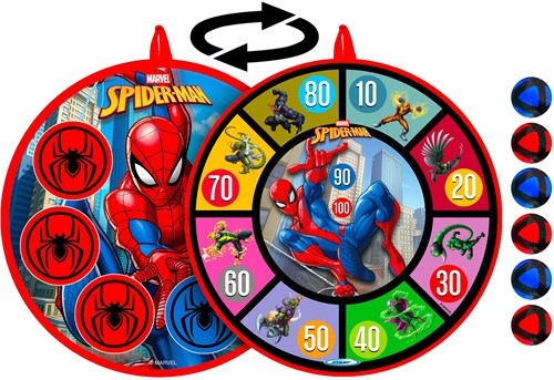 Vedes Dartscheibe Spider-Man mit Bällen - Spielzeug Dartspiel-3