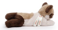 One Love Kuscheltier Katze - weiches Karamellbraun und Creme Plüsch-3