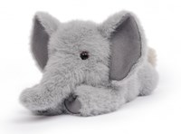 One Love Kuscheltier Elefant Tai grau - weiches Plüschspielzeug