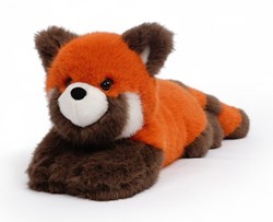One Love Kuscheltier roter Panda Rusty - weiches Plüschtier orange braun