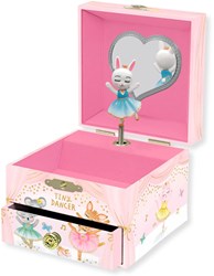 Giggle and Honey Musik Schmuckdose Tierballerina Swan Lake Schmuckkästchen