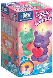 Clementoni Kreativset Kerzen selber machen Bär - Bastelset für Kinder