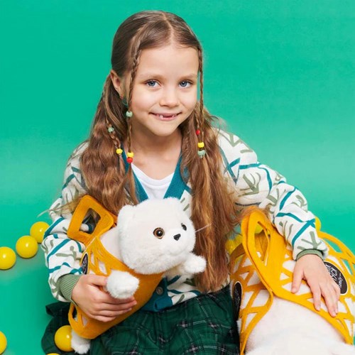 Orange Toys Kuschelkat Milo weiß 35 cm Plüsch Spielzeug-2