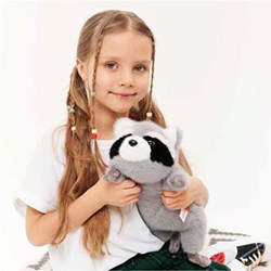 Orange Toys Kuscheltier Waschbär Plüsch 38 cm Spielzeug