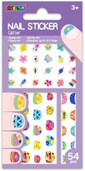 Avenir Nagelsticker Blumen - kreative Nail Art für Kinder
