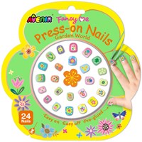 Avenir Nagelsticker Spielzeug - Bunte Gartenwelt für Kinder-2