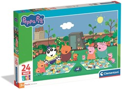 Clementoni Peppa Pig Maxi Puzzle 24 Teile - Lernspielzeug für Kinder