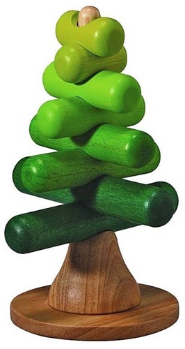 PlanToys Holzspielzeug Baum stapeln