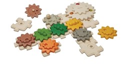 PlanToys Holzspielzeug Zahnräder & Puzzles