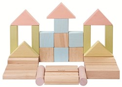 PlanToys Holzspielzeug 40 Einheiten Blöcke