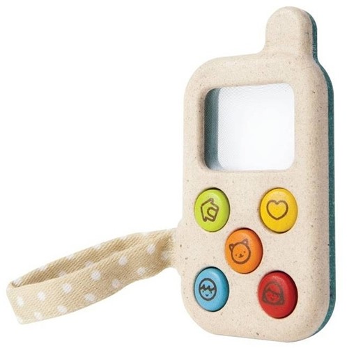 PlanToys Holzspielzeug Mein erstes Telefon