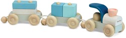 PlanToys Holzspielzeug Stapelzug Trio-Orchard