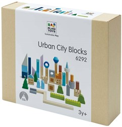 PlanToys Holzspielzeug Städtische Blöcke