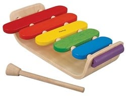PlanToys Holzspielzeug Ovales Xylophon