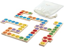 PlanToys Holzspielzeug Stimmungs-Dominos