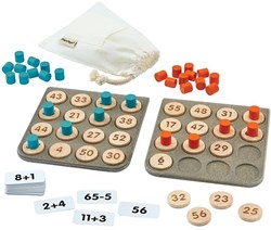PlanToys Holzspielzeug Mathe-Bingo