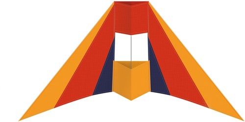 Günther Drachen Phoenix großer bunter Kinderdrachen 180x65cm