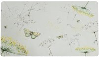 Decoris Fußmatte Gummi Schmetterling 45x75cm bunte Eingangsmatte