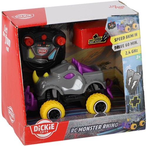 Dickie R/C Monster Nashorn ferngesteuertes Spielzeugauto für Kinder-2