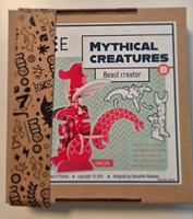 Bajo Fantasietiere - Drache Spielzeug aus Karton und Kunststoff-3
