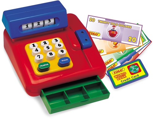 Tolo Classic Cash Register Spielzeug / Spielzeugkasse mit Sound