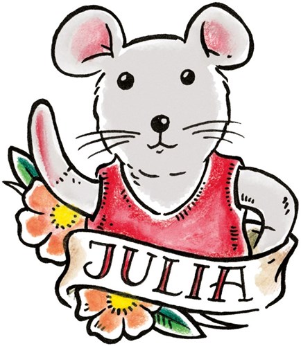 Het Muizenhuis Tattoo-Sticker Sam und Julia - Spielzeug Tattoos-2
