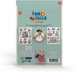 Het Muizenhuis Tattoo-Sticker Sam und Julia - Spielzeug Tattoos