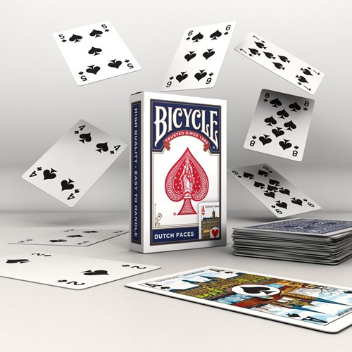 Bicycle Bicycle Bridge Size Dutch Faces Blue Index-3