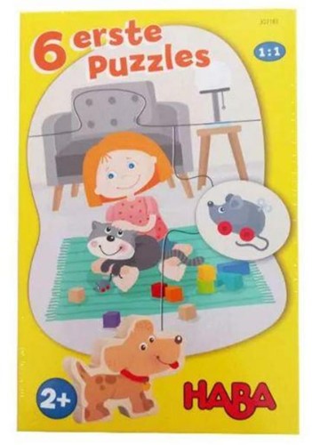 Haba 6 erste Puzzles - Haustiere