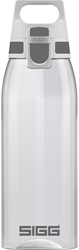 Sigg Total Color Water Bottle - Transparent - 1L