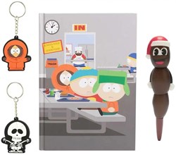 Blue Sky Studios South Park Notizbuch Set mit Stift und Schlüsselanhänger