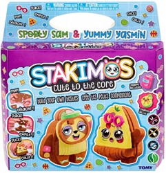 Tomy Bauset Spielfiguren Sporty Sam und Yummy Yasmin - kreativer Bastelspaß